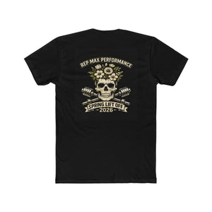Skull Crew Tee – RMP Speed & Oil Vintage Motorcycle T‑Shirt