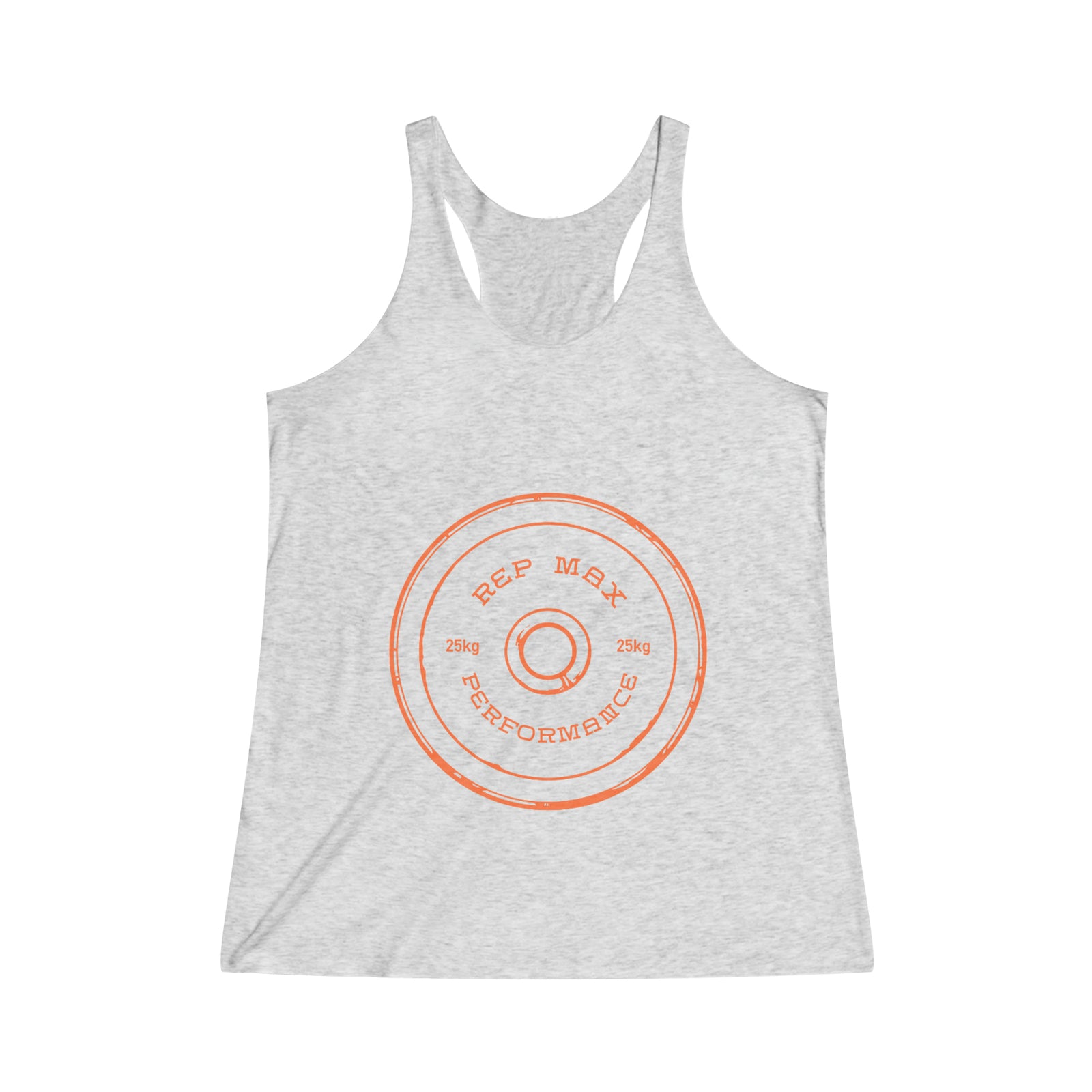 Women's Tri-Blend 25kg Racerback Tank