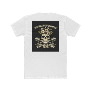 Skull Crew Tee – RMP Speed & Oil Vintage Motorcycle T‑Shirt